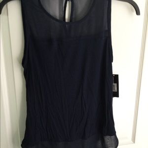 NWT Navy INC top
